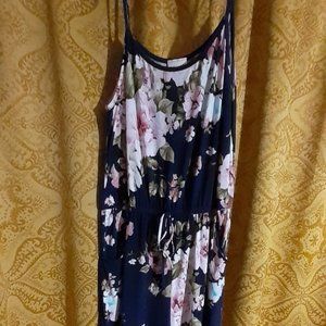 Size xl floral romper/jumpsuit